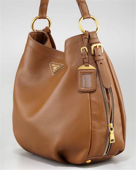 prada bag hobo|prada cervo hobo bag.